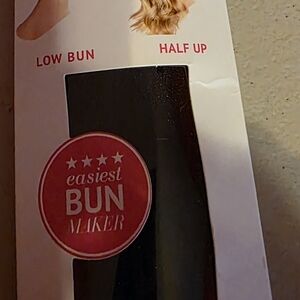 Black Hair Bun Maker